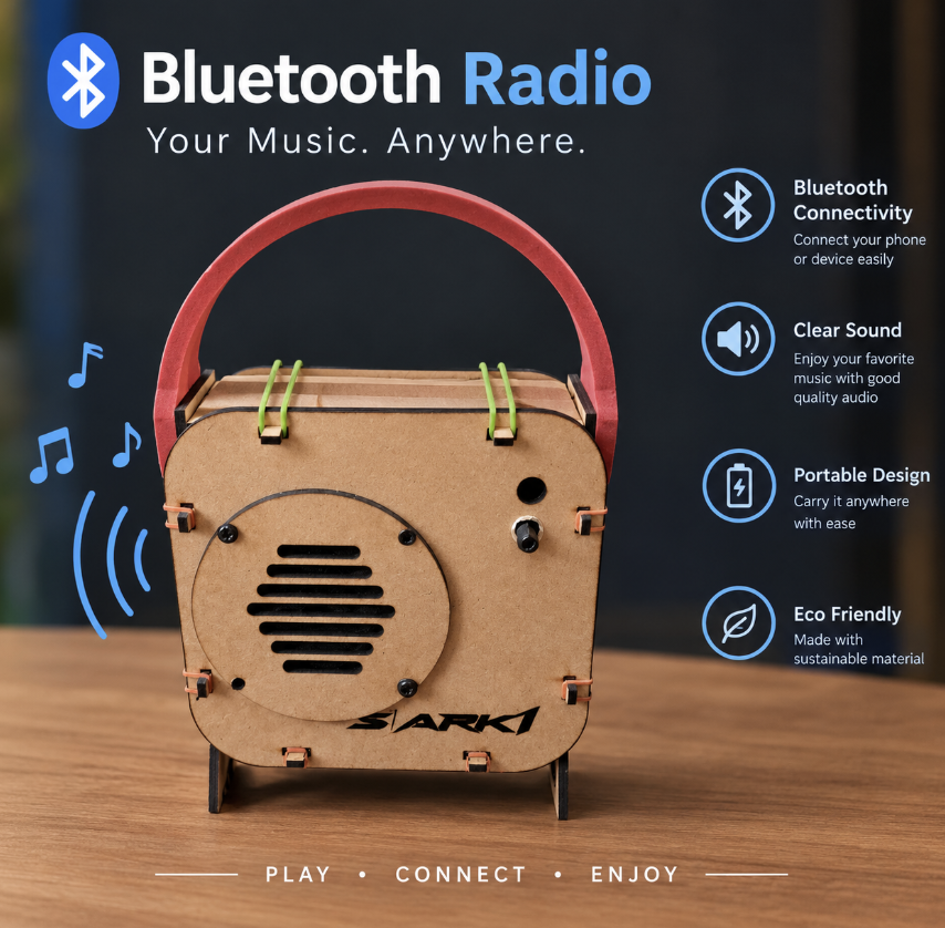Bluetooth audio radio project