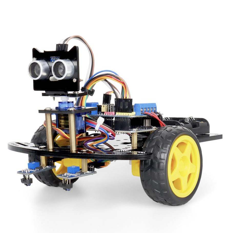 Arduino obstacle avoiding car