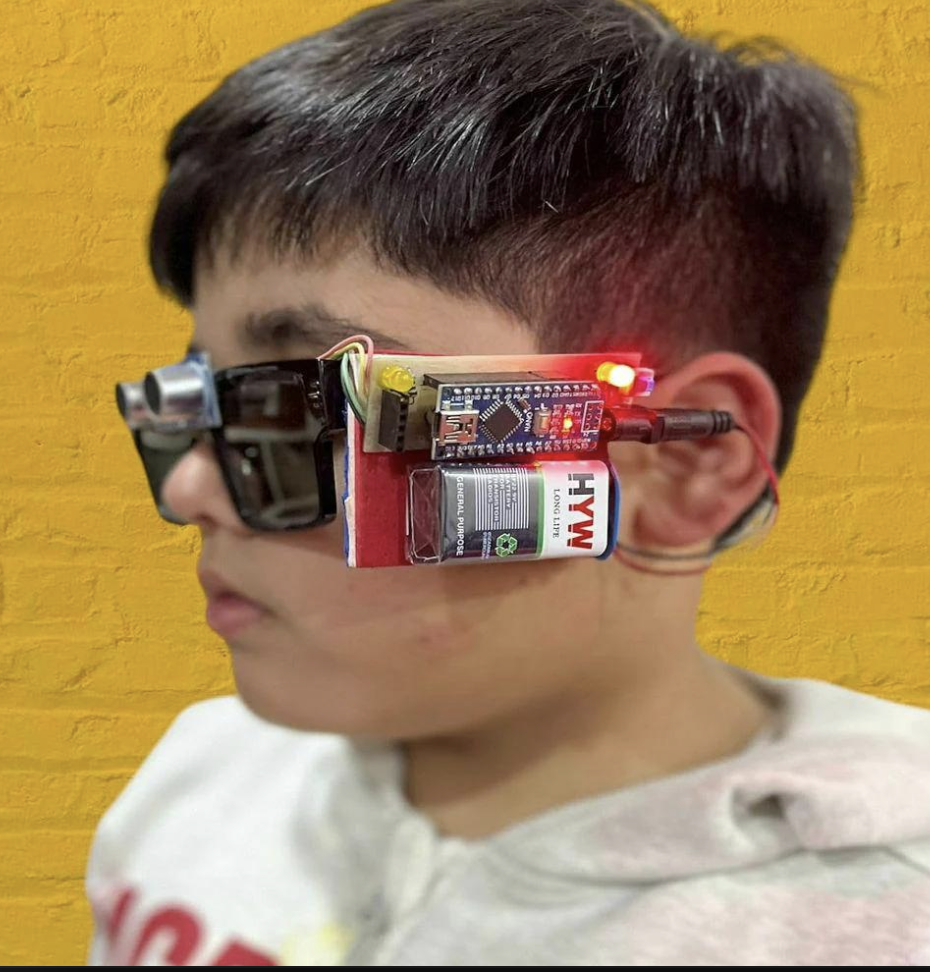 Third-eye obstacle detection band